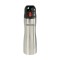 Stainless / Black 15 oz Engraved Profile Insulated S/S Vacuum Water Bottle