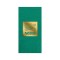 Teal Foil Stamped 3 Ply Colored Guest Towel