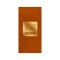Terracotta Foil Stamped 3 Ply Colored Guest Towel