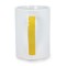 White / Yellow 14 oz Mulligan Stripe Handle Ceramic Coffee Mug