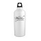 White / Black 20 oz Sport Flask Aluminum Water Bottle
