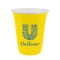 Yellow 12 oz Soft Plastic Cup