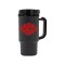 Black / Black 14 oz Thermal Travel Coffee Mug