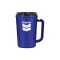 Blue / Black 22 oz Thermal Coffee Mug