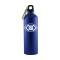 Blue / Black 25 oz Sport Flask Aluminum Water Bottle