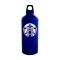 Blue / Black 20 oz Sport Flask Aluminum Water Bottle