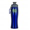 Blue / Gray 28 oz Single-Wall Curved Sports Bottle