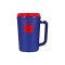 Blue / Red 22 oz Thermal Coffee Mug