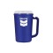 Blue / White 22 oz Thermal Coffee Mug
