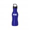 Blue 18 oz Contour Stainless Steel Drinking Bottle