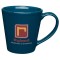 Blue 14 oz. Ceramic Contemporary Coffee Mug
