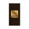 Espresso Foil Stamped 3 Ply Colored Guest Towel