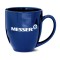 Cobalt Blue 16 oz Bistro Ceramic Coffee Mug