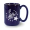 Cobalt Blue 15 oz USA Made El Grande Vitrified Ceramic Coffee Mug
