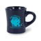 Cobalt Blue 5 1/2 oz Tahoe Vitrified Ceramic Coffee Mug