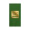 Festive Green Foil Stamped 3 Ply Colored Guest Towel