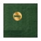 Forest Green Foil Stamped Moire Luncheon Napkin