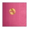 Hot Pink Foil Stamped Moire Luncheon Napkin