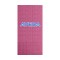 Hot Pink Moire Guest Towel