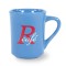 Ocean Blue 8 1/2 oz Vitrified Diner Ceramic Coffee Mug