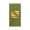 Olive Green Foil Stamped 3 Ply Colored Guest Towel