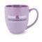 Pale Violet 16 oz Pastel Bistro Matte Ceramic Coffee Mug