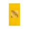 Sunshine Yellow Foil Stamped 3 Ply Colored Guest Towel