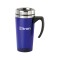 Transparent Blue / Stainless 15 oz Color Stainless Steel Travel Mug