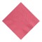 Bright Pink Embossed 3 Ply Colored Beverage Napkin
