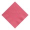Bright Pink Embossed 3 Ply Colored Luncheon Napkin