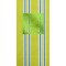 Candy Stripe Green Foil Stamped 3-Ply Pattern Guest Towel