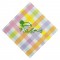 Colorful Gingham 3-Ply Pattern Luncheon Napkin