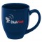 Navy 15 oz. Shiny Bistro Color Coffee Mug