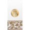 Gold Leaf Foil Stamped 3-Ply Pattern Guest Towel