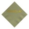Green Tea Foil Stamped 3 Ply Colored Luncheon Napkin