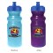 Light Blue / Violet / Blue 20 oz Sun Color Changing Cycle Bottle (Full Color)