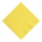 Light Yellow Embossed 3 Ply Colored Beverage Napkin