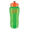 Neon Green / Neon Orang 26 oz. Wave Poly-Clean(TM) Bottle