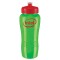 Neon Green / Red 26 oz. Wave Poly-Clean(TM) Bottle