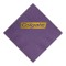 New Purple Foil Stamped 3 Ply Colored Dinner Napkin