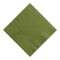 Olive Green Embossed 3 Ply Colored Luncheon Napkin