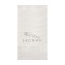 Pearl White Embossed Moire Guest Towel-Pearl White
