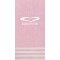 Stripe Border Pink 3-Ply Pattern Guest Towel