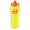 Yellow / Neon Orange 26 oz. Wave Poly-Clean(TM) Bottle