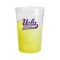 Frost / Yellow 17 oz Color Changing Stadium Cup