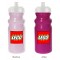 Frosted / Purple / White 20 oz Sun Color Changing Cycle Bottle (Full Color)
