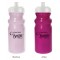 Frosted / Purple / White 20 oz Sun Color Changing Cycle Bottle