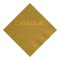 Gold Foil Stamped 3 Ply Colored Luncheon Napkin