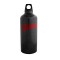 Graphite / Black 20 oz Sport Flask Aluminum Water Bottle
