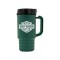 Green / Black 14 oz Thermal Travel Coffee Mug